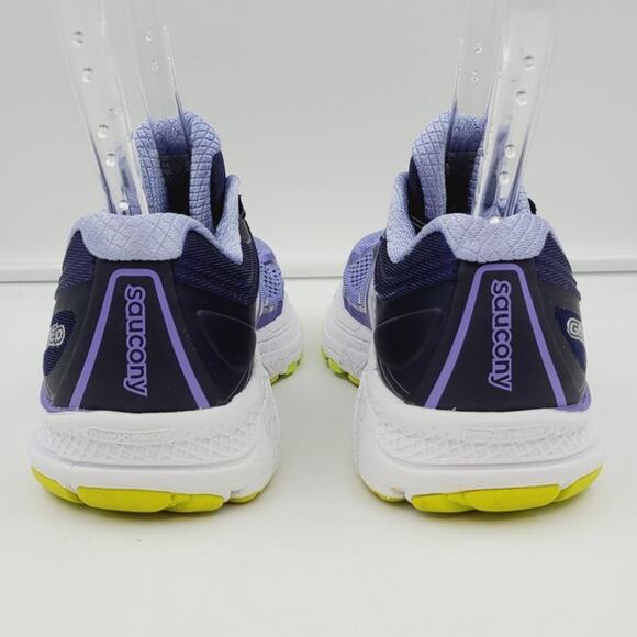 Sauscony Guide 10 Runing Shoe Purple Black,Womens Size 7 - Picture 4 of 9